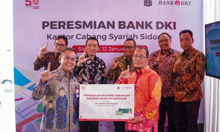 Perluas Layanan Syariah, Bank DKI Resmikan Kantor Cabang Syariah Sidoarjo