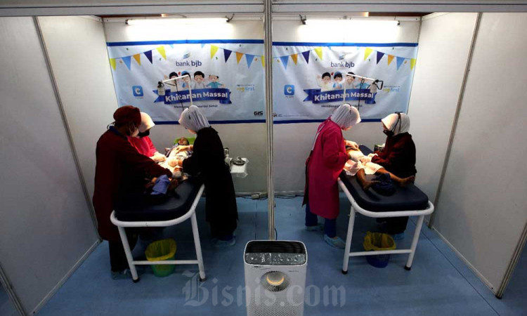 Bank BJB Gelar Khitanan Massal di Wilayah Bandung Raya