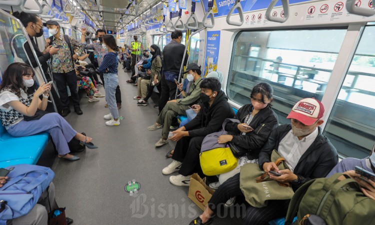 Sebanyak 19,7 Juta Orang Menggunakan Layanan MRT Jakarta Sepanjang 2022
