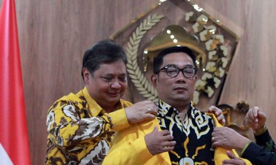 Ridwan Kamil Resmi Gabung ke Partai Golkar