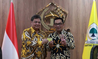 Ridwan Kamil Resmi Gabung ke Partai Golkar