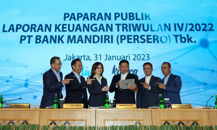 Bank Mandiri Catatkan Laba Bersih Senilai Rp41,2 Triliun Pada 2022