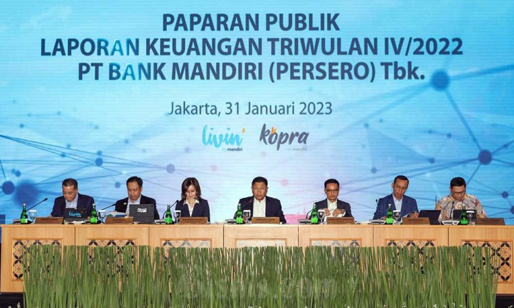 Bank Mandiri Catatkan Laba Bersih Senilai Rp41,2 Triliun Pada 2022