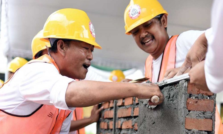  PT Semen Indonesia (Persero) Tbk (SIG) menggelar pelatihan tata cara penggunaan material bahan bangunan yang tepat dan efisien. Pelatihan AKSI dilaksanakan pada 6 Februari hingga Maret 2023
