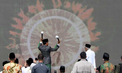 Presiden Jokowi Hadiri Puncak Resepsi Harlah 1 Abad NU di Sidoarjo