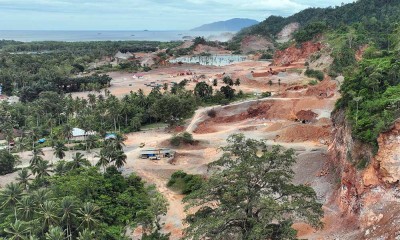 Aktivitas Penambangan Batu Untuk Perusahaan Smelter Nikel di Konawe Selatan
