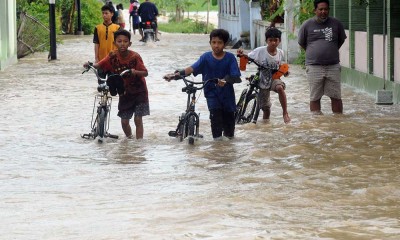 Banjir Rendam Sejumlah Wilayah di Klaten Jawa Tengah