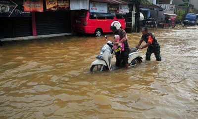 Tanggul Sungai Jebol, Sejumlah Wilayah di Kudus Jawa Tengah Terendam Banjir