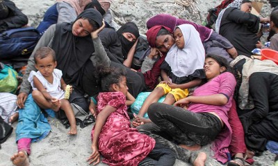 Puluhan Imigram Etnis Rohingya Terdampar di Aceh