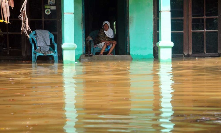 Sungai di Kudus Meluap, Ratusan Rumah Terendam Banjir