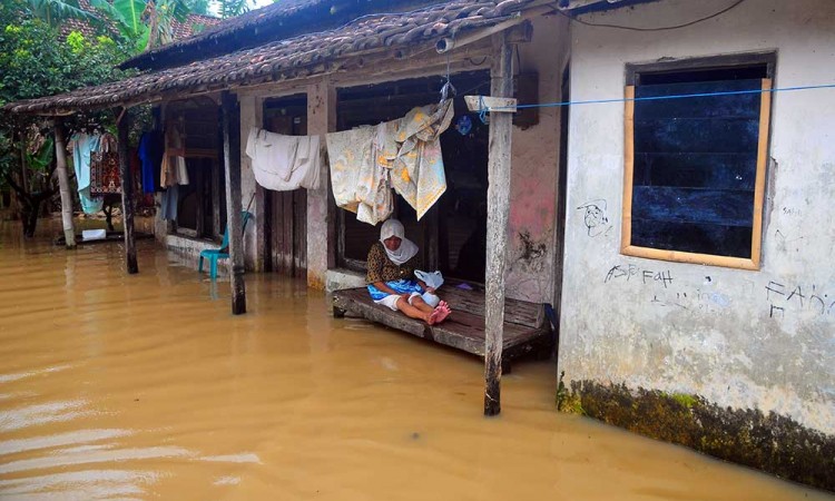 Sungai di Kudus Meluap, Ratusan Rumah Terendam Banjir