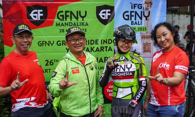 GFNY Bali-IFG Life 2023 Gelar Gowes Group Ride ke-3