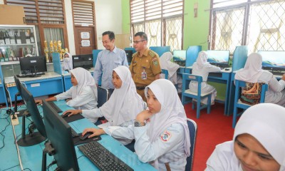 PAMA Bantu Manjukan Pendidikan di Muara Enim Sumatra Selatan