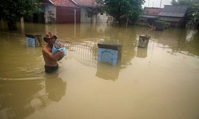 Sebanyak 93.320 Warga dan 19.232 Bangunan di Karawang Terdampak Banjir