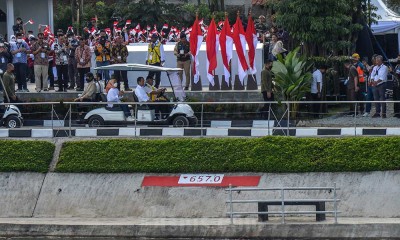 Presiden Resmikan Kolam Retensi Andir