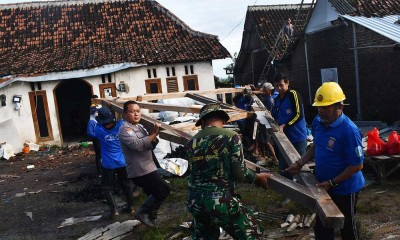 Ratusan Rumah di Madiun Rusak Setelah Diterjang Angin Kencang