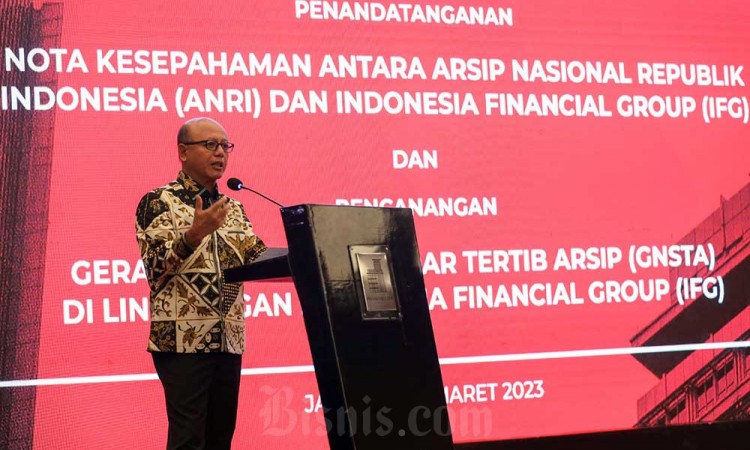 IFG Group Kerja Sama Dengan ANRI Terkait Penyelenggaraan Kearsipan