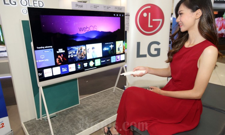 PT LG Electronics Indonesia Resmi Pasarkan TV OLED Pose di Indonesia