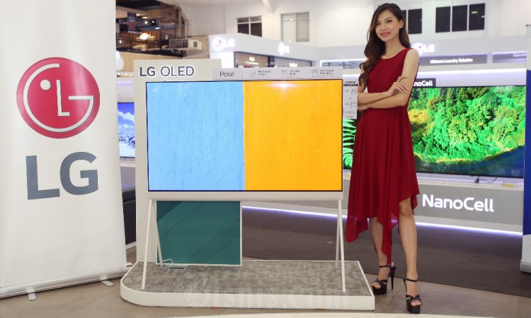 PT LG Electronics Indonesia Resmi Pasarkan TV OLED Pose di Indonesia