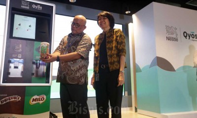 Nestle Indonesia Berkolaborasi Dengan Qyos Luncurkan Studi Mesin Isi Ulang