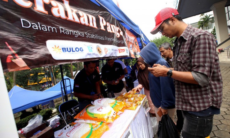 DKPP Kota Bandung Berkolaborasi Dengan BPN Gelar Gerakan Pangan Murah