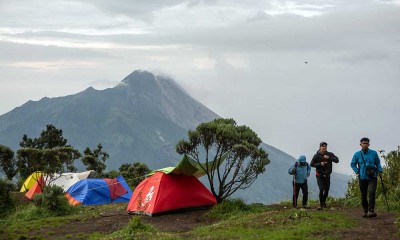 Gunung Merapi Erupsi, Jalur Pendakian Gunung Merbabu Tetap Dibuka