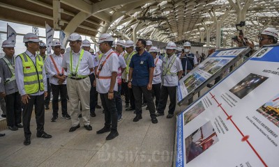 Penyelesaian Peletakan Rel Kereta Cepat Jakarta-Bandung