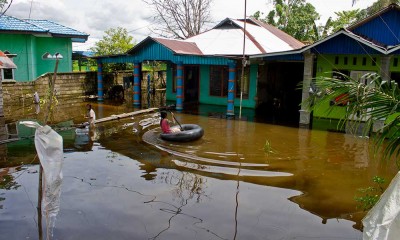 Permukiman Warga di Kalimantan Selatan Sudah Satu Bulan Terendam Banjir