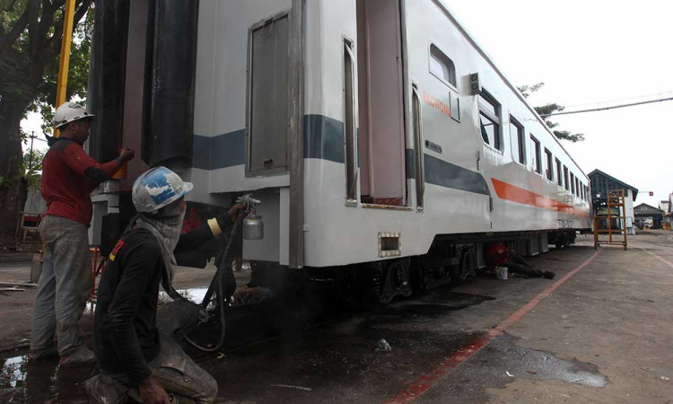Balai Yasa Surabaya Gubeng Persiapkan Sebanyak 233 Kereta Api Untuk Angkutan Lebaran