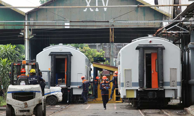 Balai Yasa Surabaya Gubeng Persiapkan Sebanyak 233 Kereta Api Untuk Angkutan Lebaran