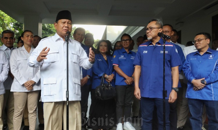 Prabowo Subianto Bertemu Zulkifli Hasan Bahas Koalisi Kebangsaan (Koalisi Besar)