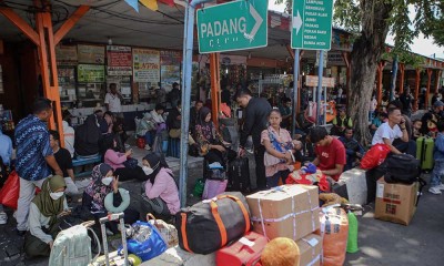 Terminal Kalideres Jakarta Mulai Dipadati Pemudik