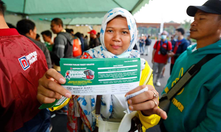 Nippon Paint Fasilitasi Program Mudik Bareng Pekerja Bangunan, Pulang dengan Nyaman ke Kampung Halaman