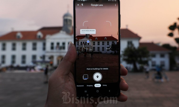 Ngabuburit di Area Kota Tua Dengan Menggunakan Fitur Google Lens