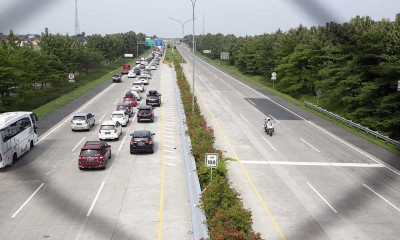 Korlantas Polri Terapkan One Way di Ruas Tol Cipali Hingga Kalikangkung