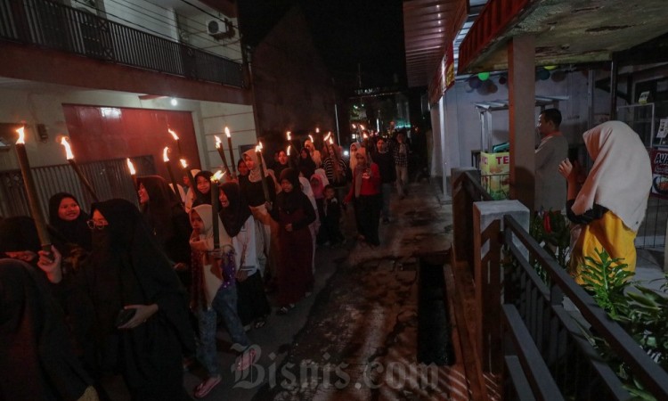 Pawai Obor Menyambut Hari Raya Idul Fitri 1444 H