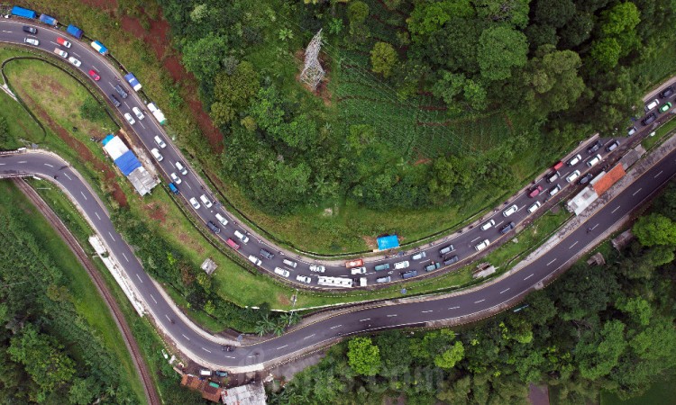 Kepadatan Jalur Selatan Lingkar Gentong Terpantau Padat