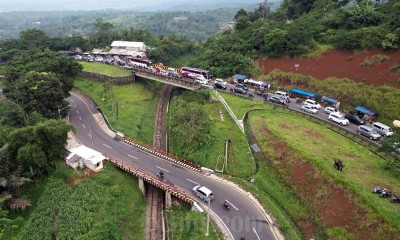 Kepadatan Jalur Selatan Lingkar Gentong Terpantau Padat