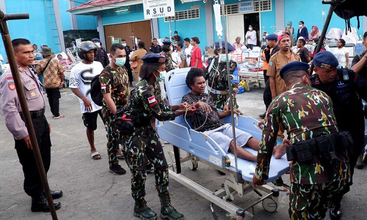 RSUD Abepura di Kota Jayapura Papua Terbakar, Pasien Berhamburan Menyalamatkan Diri