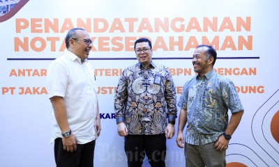 Kerja Sama Pendaftaran Tanah Aset Antara Kementerian ATR dan JIEP