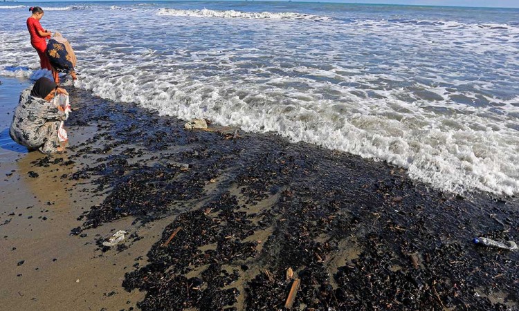 Limbah Batu Bara Cemari Kawasan Pantai di Aceh