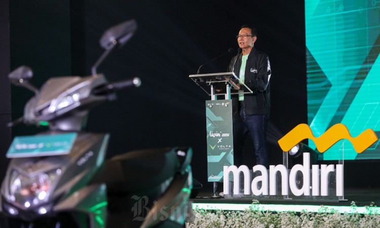Bank Mandiri Berkolaborasi Dengan Volta Untuk Penjualan Sepeda Motor Listrik
