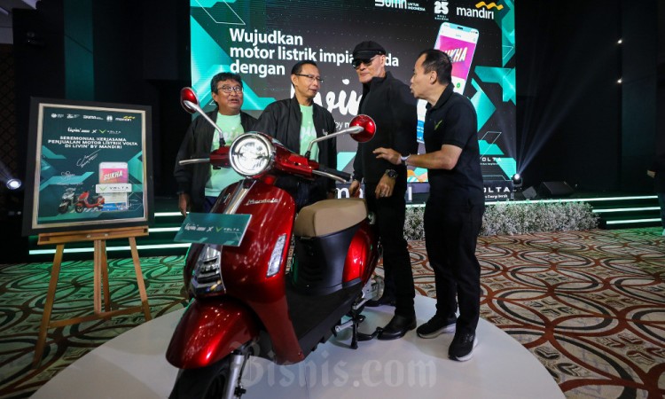 Bank Mandiri Berkolaborasi Dengan Volta Untuk Penjualan Sepeda Motor Listrik