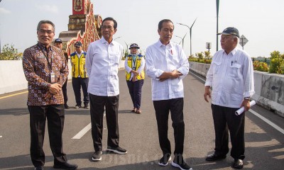 Presiden Resmikan Jembatan Kretek 2