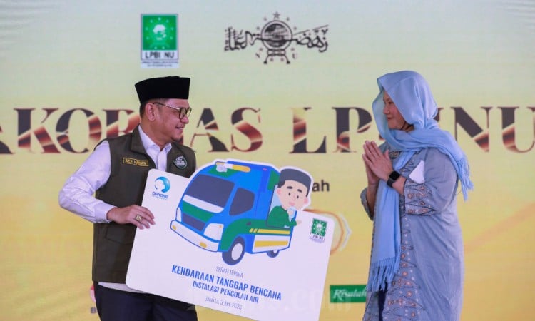 Danone Indonesia Berikan Kendaraan Tanggap Bencana Kepada LPBI NU