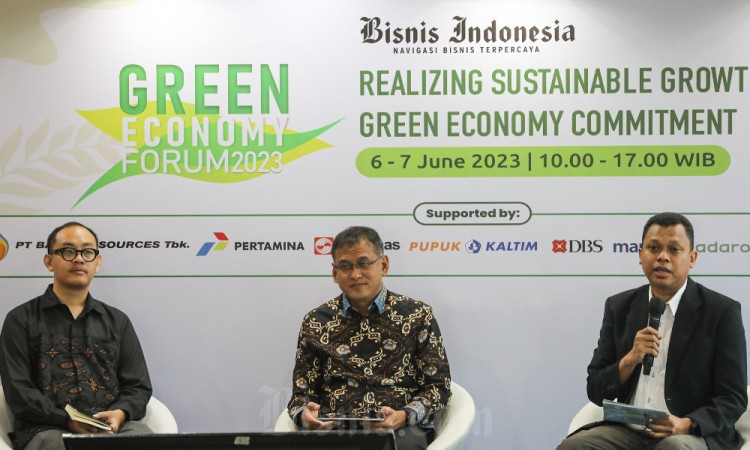 Hari Kedua Bisnis Indonesia Green Economy Forum 2023 Mengangkat Topik Teknologi Ramah Lingkungan