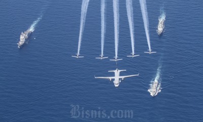 Parade Kapal Perang Menjadi Penutup Multilateral Naval Exercise Komodo 2023