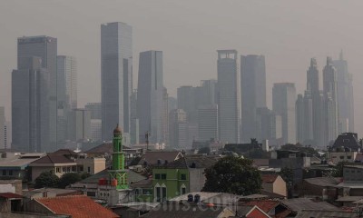 Tingkat Polusi Udara Jakarta Masuk Kategori Tidak Sehat