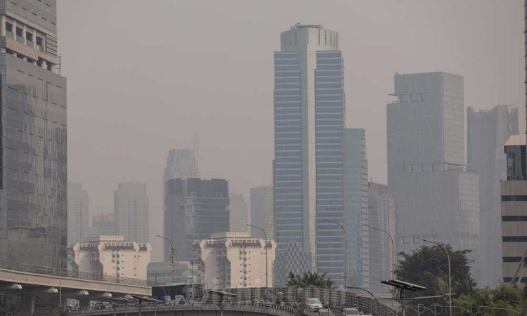 Tingkat Polusi Udara Jakarta Masuk Kategori Tidak Sehat