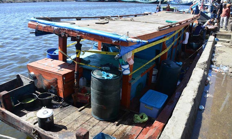 Kapal Nelayan Yang Menggunakan Bahan Peledak Berhasil Ditangkap di Aceh